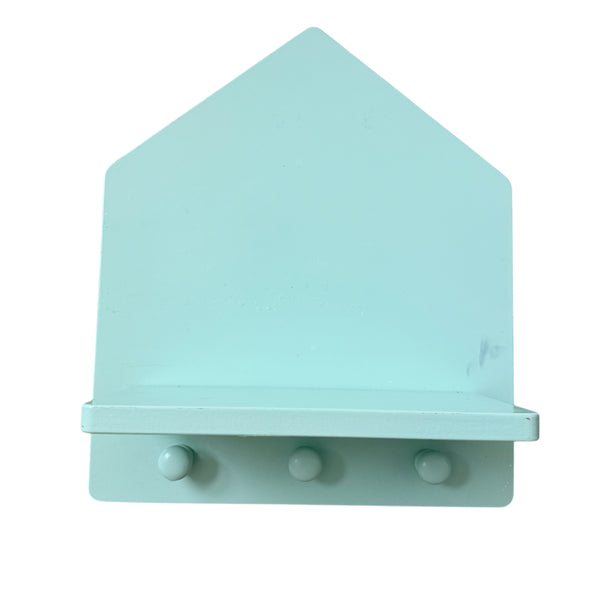 kapstok/wandrek huisjesvorm mint