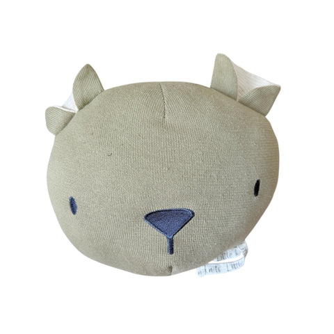 Prénatal: muurkop Little knits beer