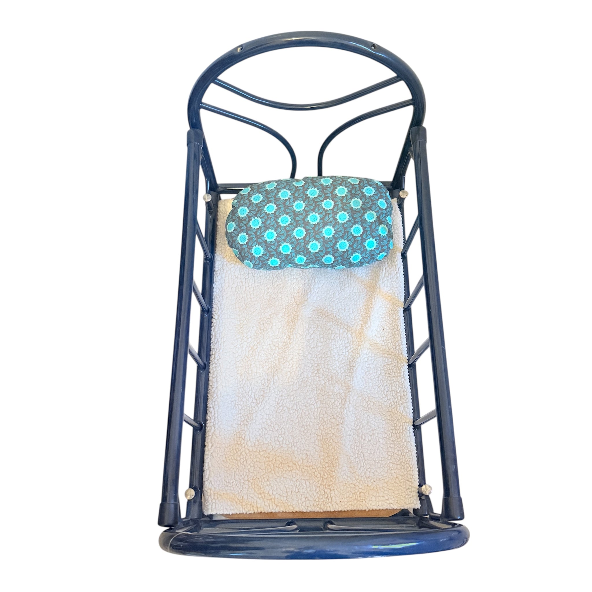 poppenbedje op wieltjes