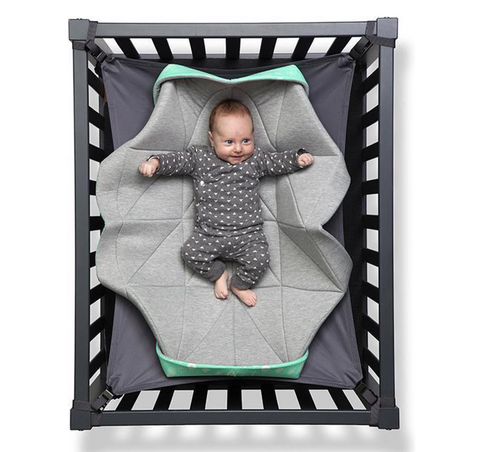 Hangloose: babyhangmat & boxkleed in 1