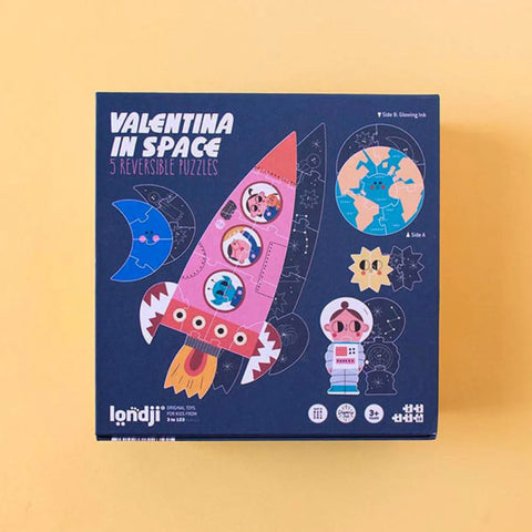 Londji Valentina in space.