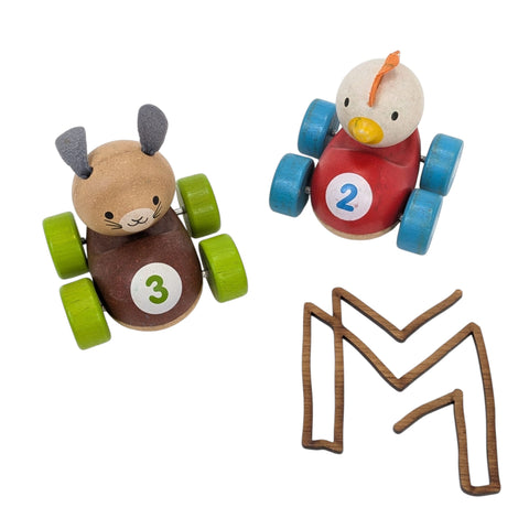 Plan Toys race-autootjes