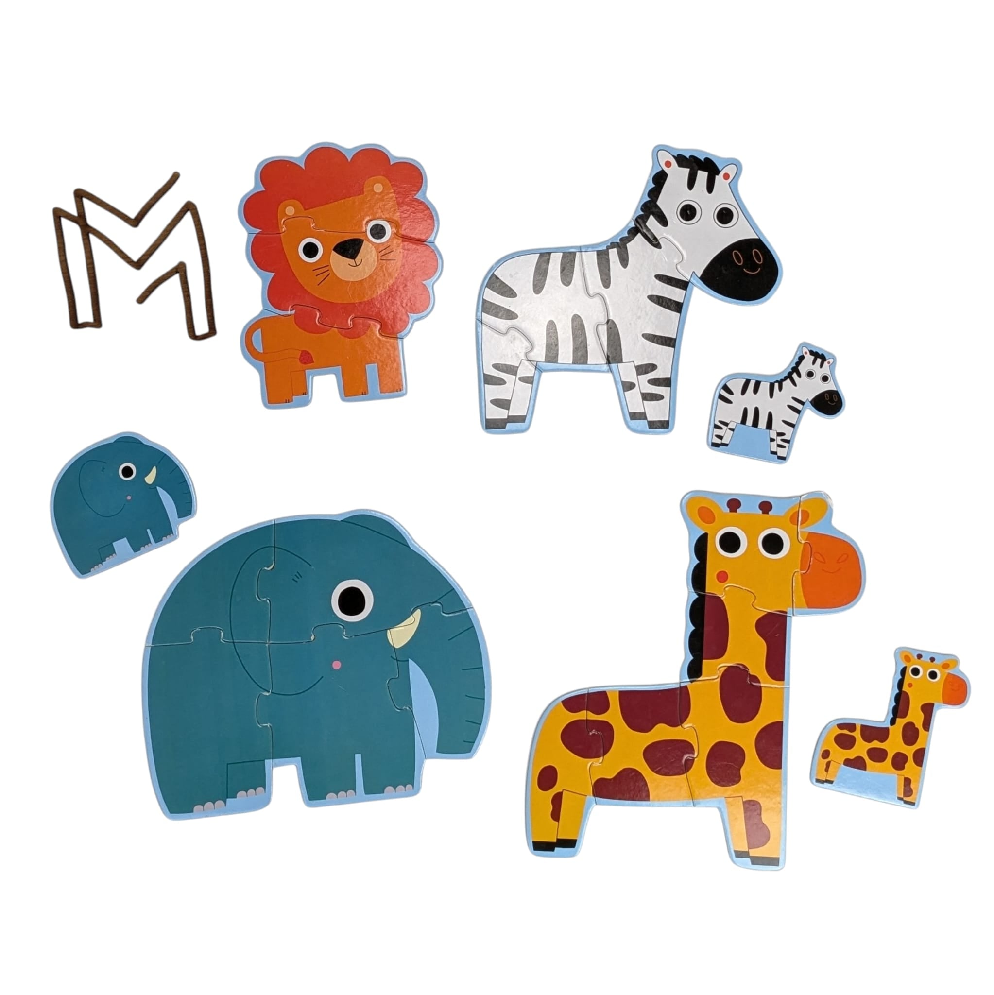 Djeco puzzel jungledieren