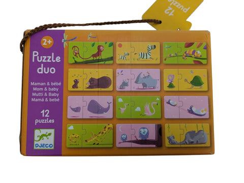 Djeco combinatiepuzzel Mama & baby