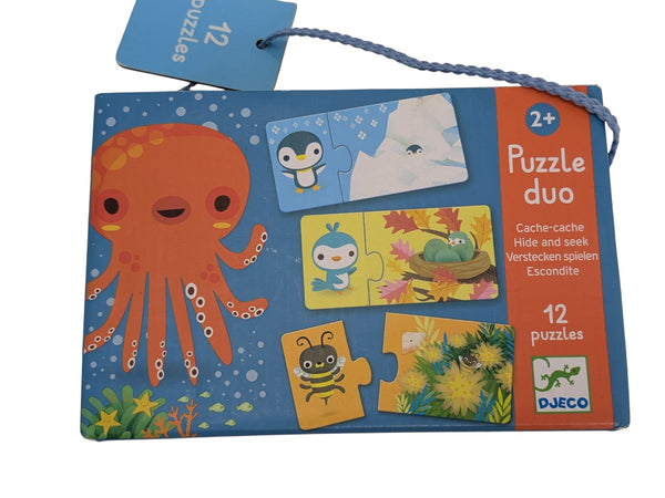 Djeco combinatiepuzzel Verstoppertje spelen