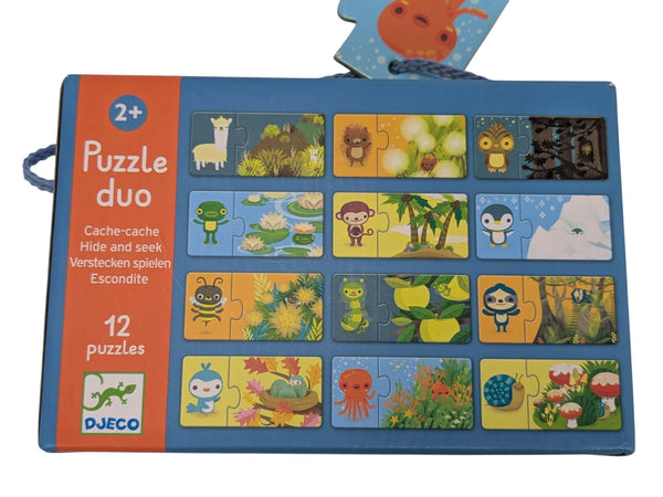 Djeco combinatiepuzzel Verstoppertje spelen