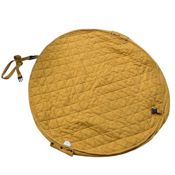 Play and Go soft speelmat/opbergzak okergeel