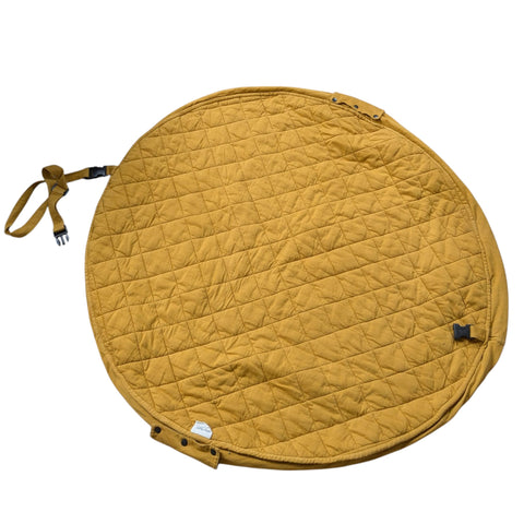 Play and Go soft speelmat/opbergzak okergeel