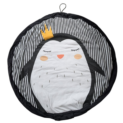 Play and Go soft speelmat/opbergzak pinguin