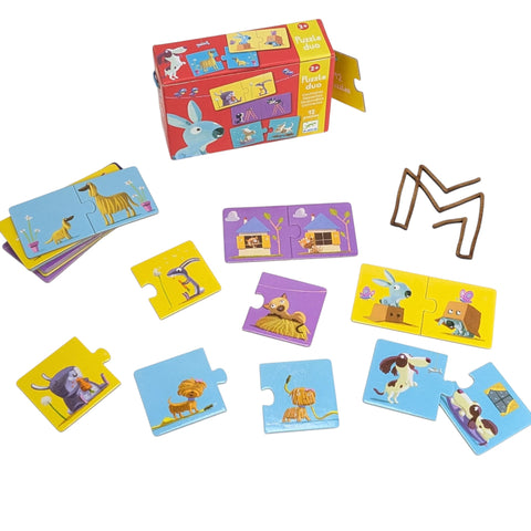 Djeco combinatiepuzzel Tegenstellingen