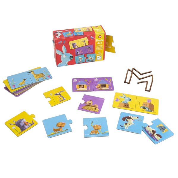 Djeco combinatiepuzzel Tegenstellingen