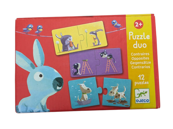 Djeco combinatiepuzzel Tegenstellingen