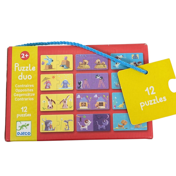 Djeco combinatiepuzzel Tegenstellingen