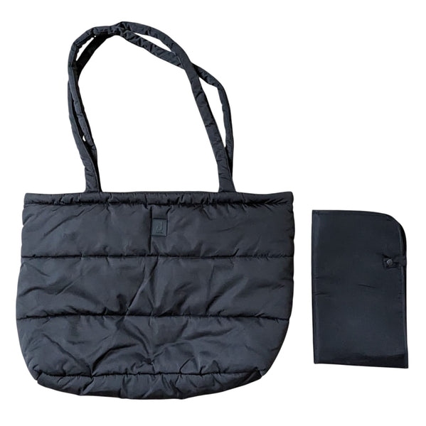 Jollein zwarte luiertas puffed