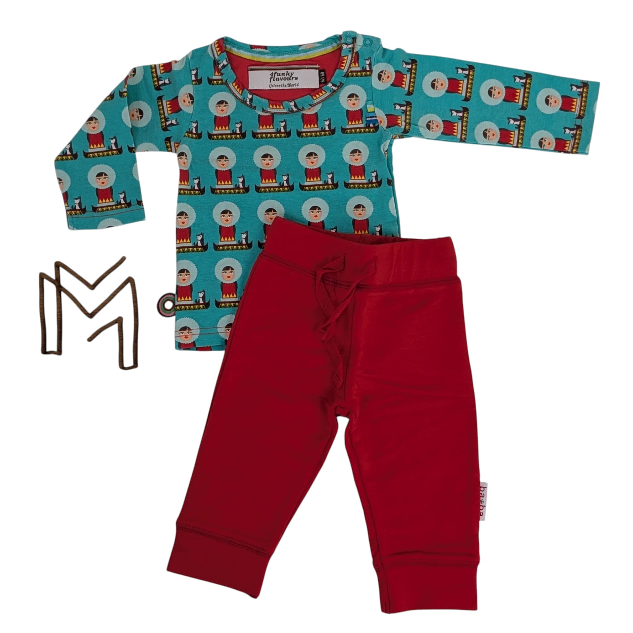 Setje 4funky flavours + Ba*ba - maat 62-68