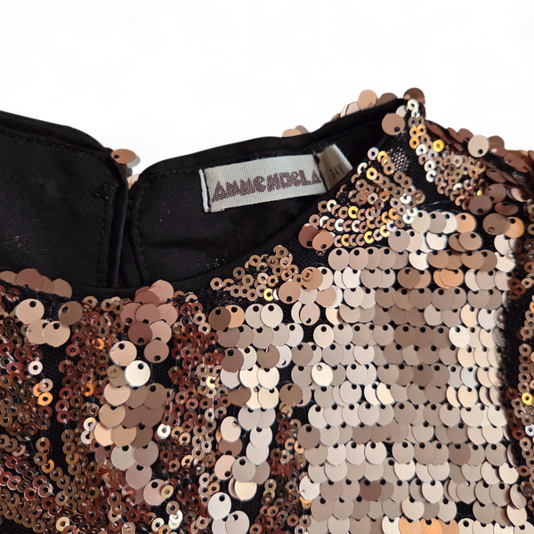 Ammehoela Glitter top 3-4j