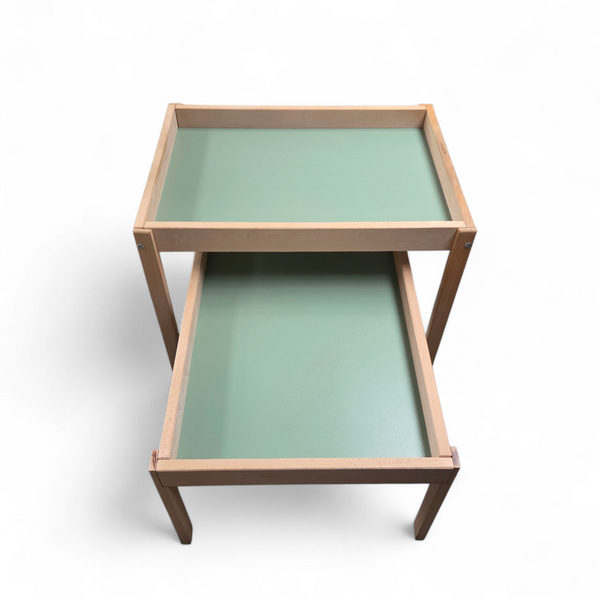 Sensorische houten speeltafel (H:37cm) - enkel afhalen