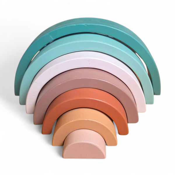 Houten regenboog - klein