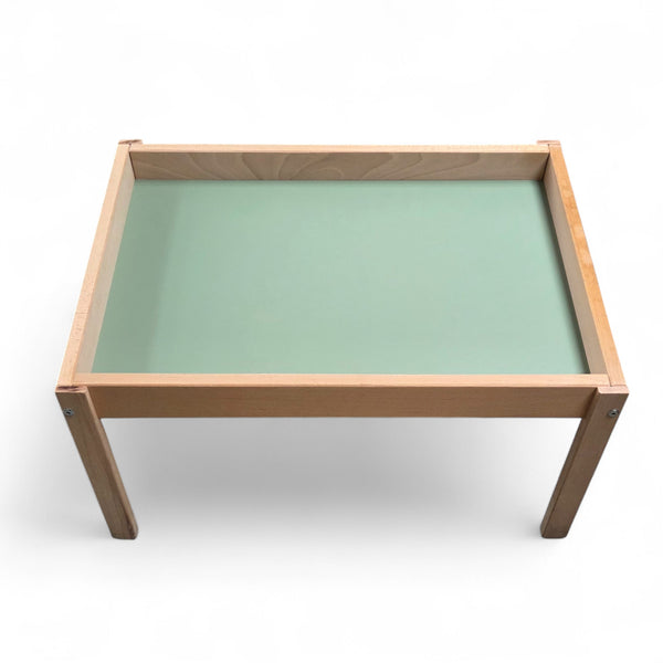 Sensorische houten speeltafel (H:37cm) - enkel afhalen